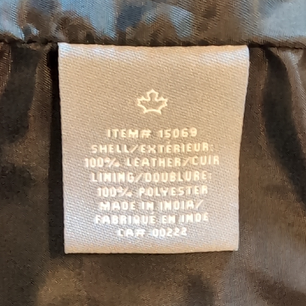Sears Classic Black Leather Jacket - Picture 5 of 5